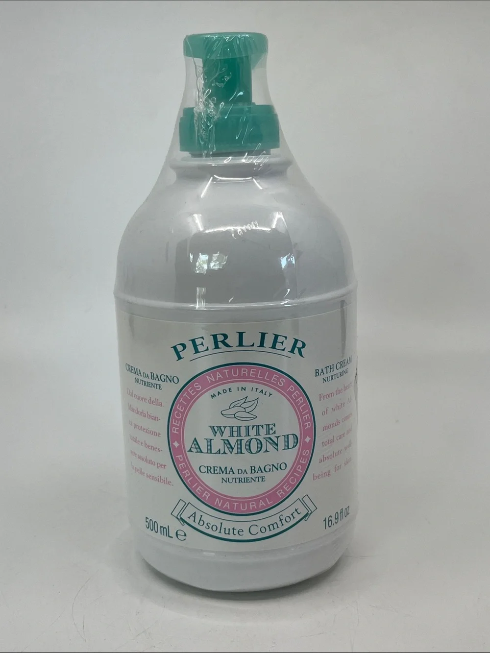 Perlier White Almond Bath Cream - 16.9 Oz.